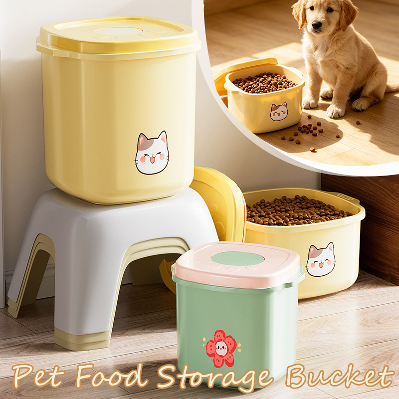 Food Storage For Dog - 1PC 2.5/5/10L Vacuum Sealed Pet Food