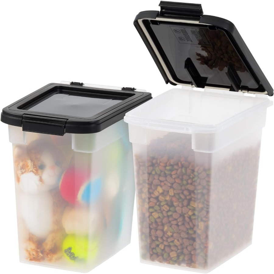 Food Storage For Dog - IRIS 10 Lbs. Airtight Pet Food