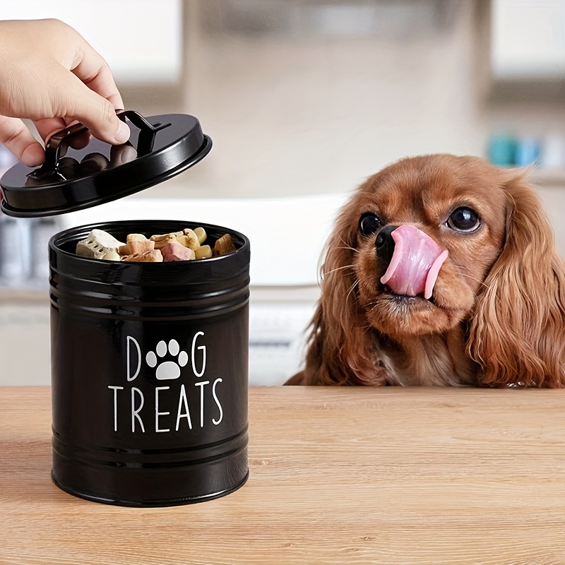 Food Storage For Dog - Metal Dog Treat Container Dog Food