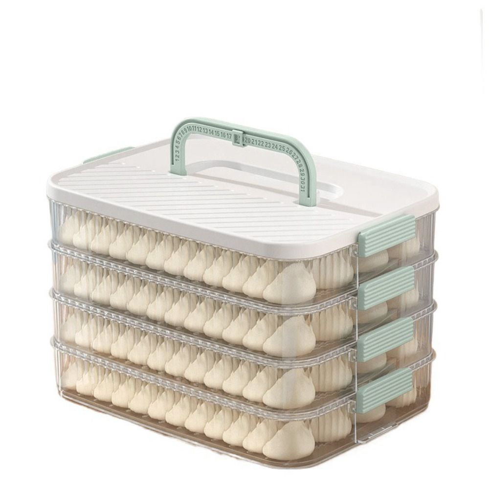 Food Storage Containers Xl - Plastic Frozen Dumpling Storage Box Multi-layer