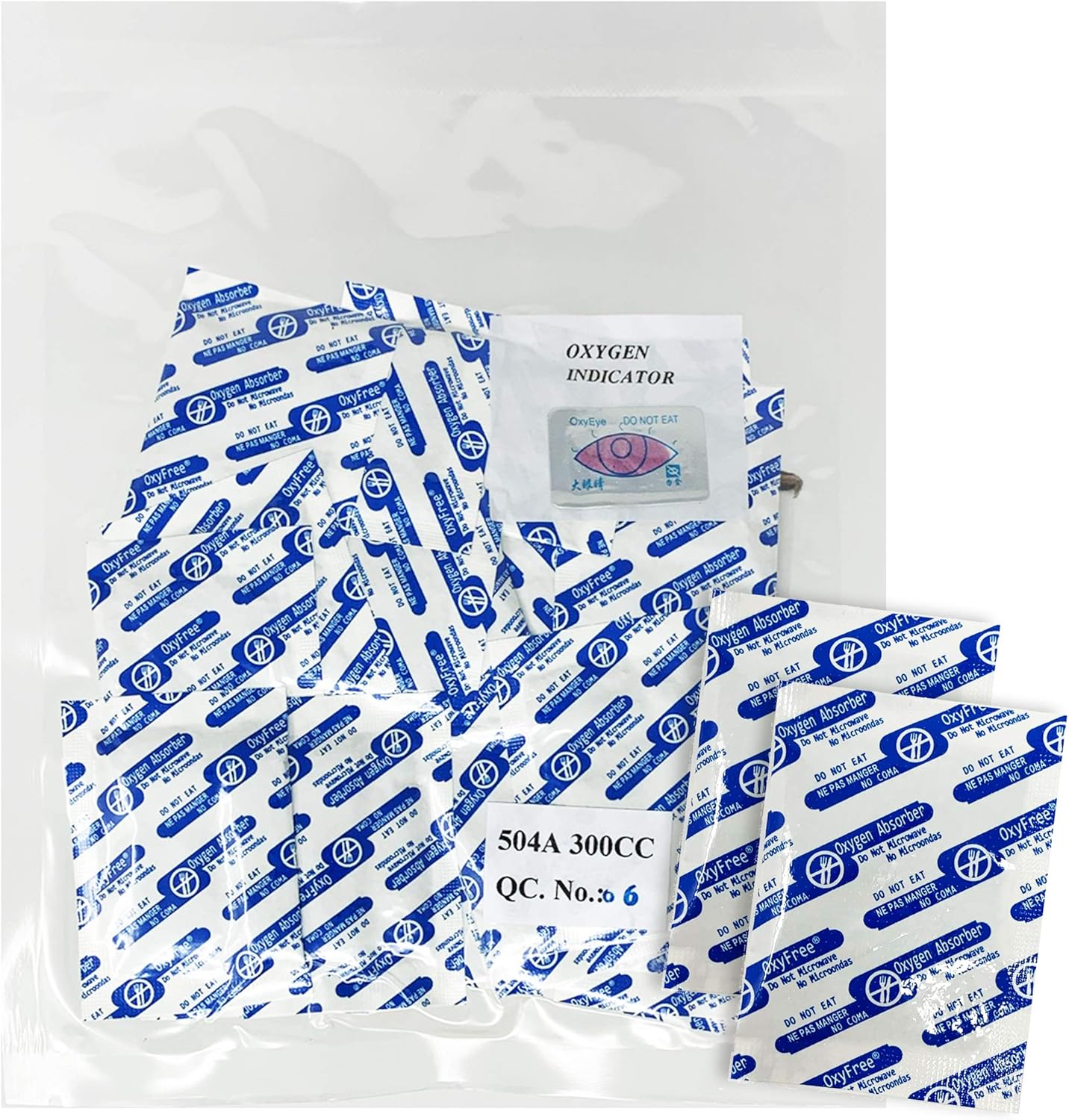 Food Storage Oxygen Absorbers - 300cc Oxygen Absorbers for Food Storage