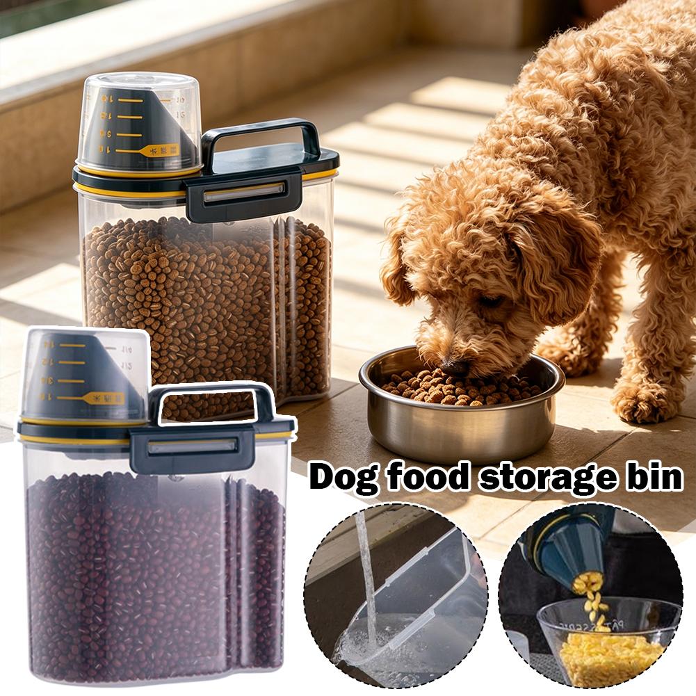 Food Storage For Dog - Premium Pet Food Storage Container with