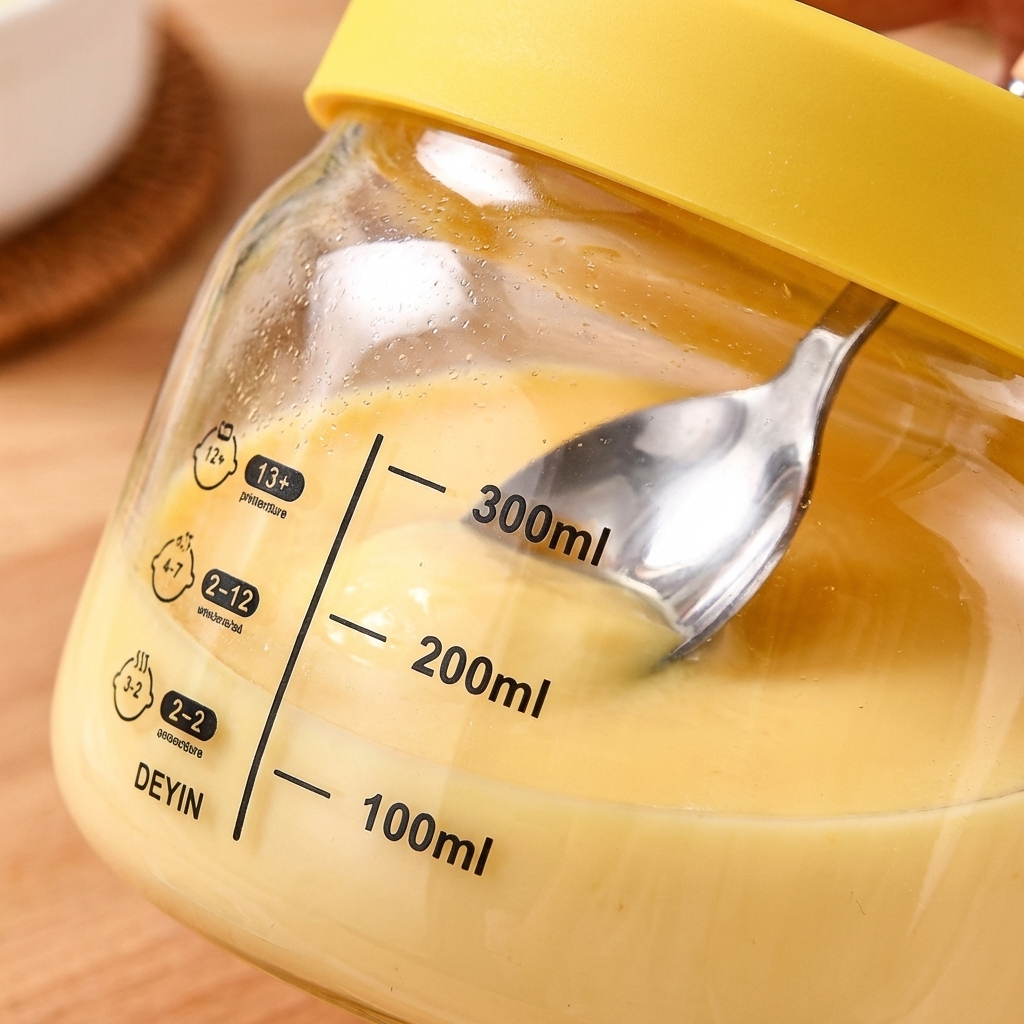 Yellow Glass Food Storage Cont - Food Storage Yellow ulasan dan harga