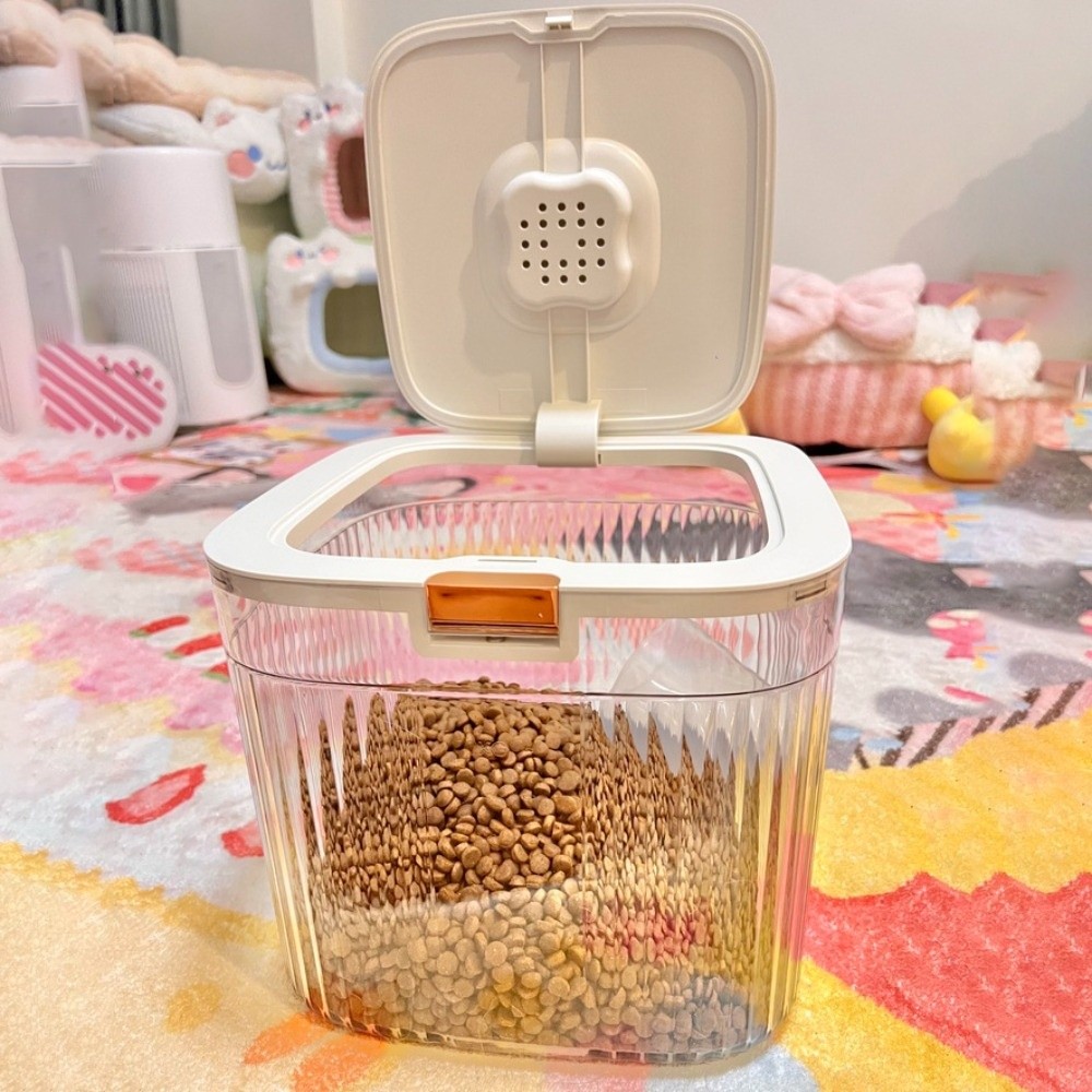 Flip Cover Dog Food Storage Co - Food Storage For Dog ulasan dan harga