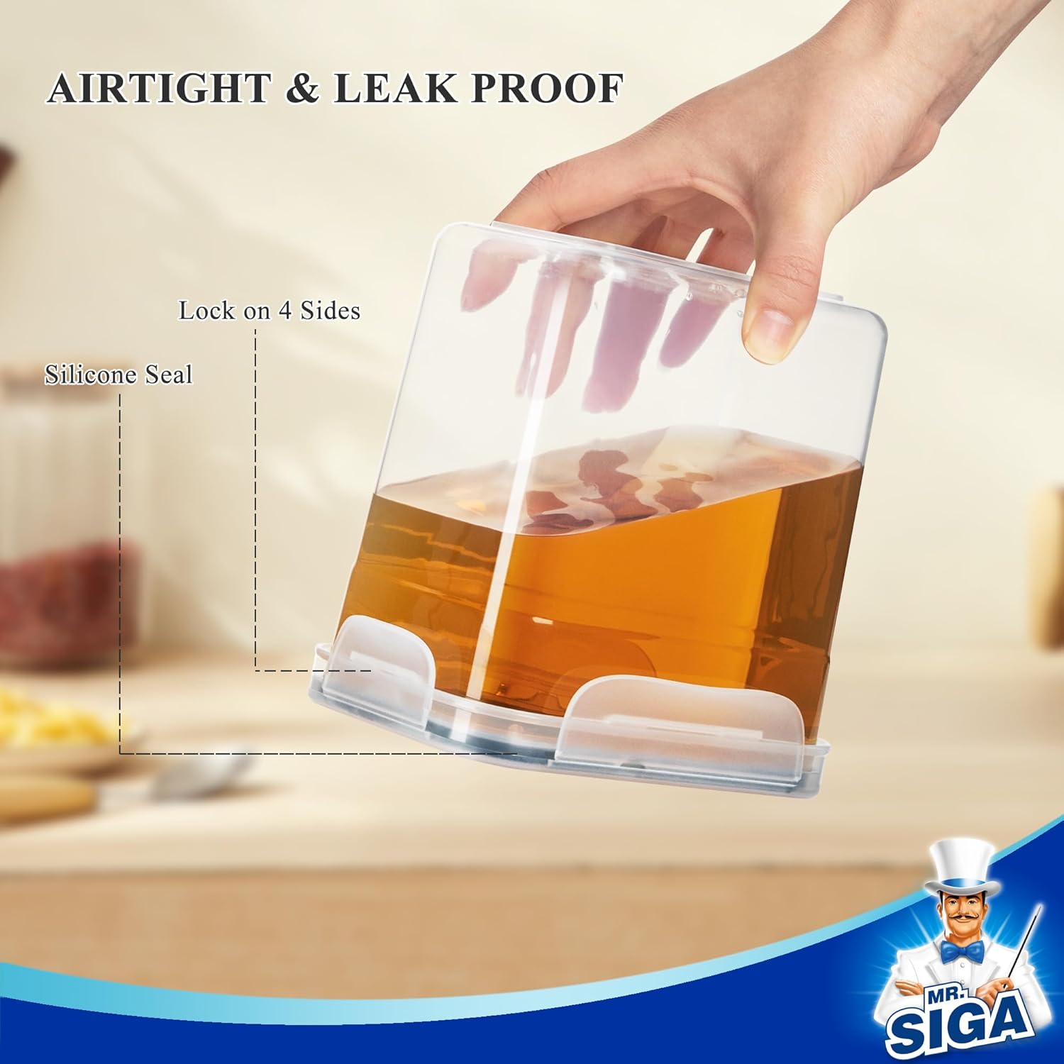 12 Pack Airtight Food Storage  - Food Storage Pantry ulasan dan harga
