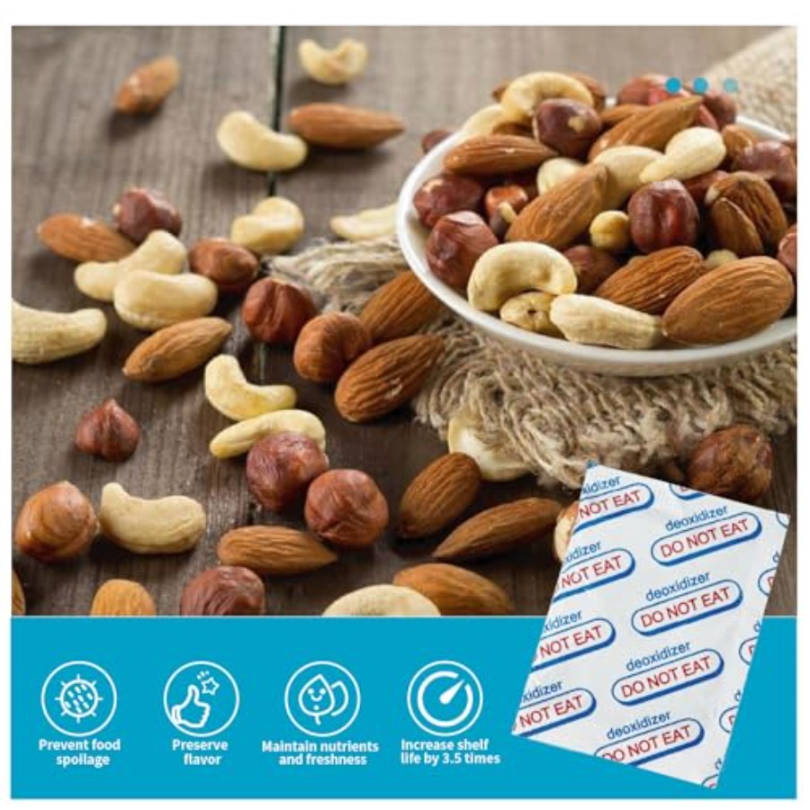 110 Packs 100CC Food Grade Oxy - Food Storage Oxygen Absorbers ulasan dan harga