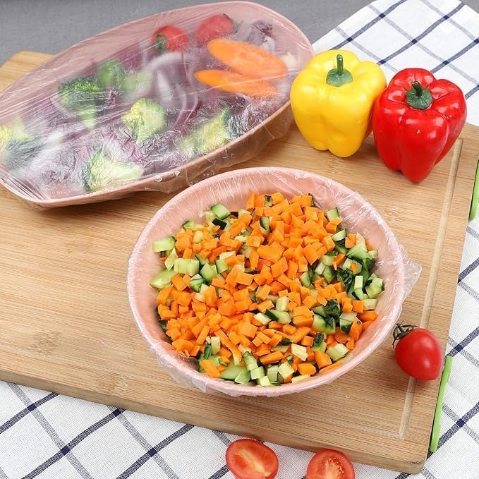 100pcs Disposable Plastic Wrap - Best Food Storage ulasan dan harga