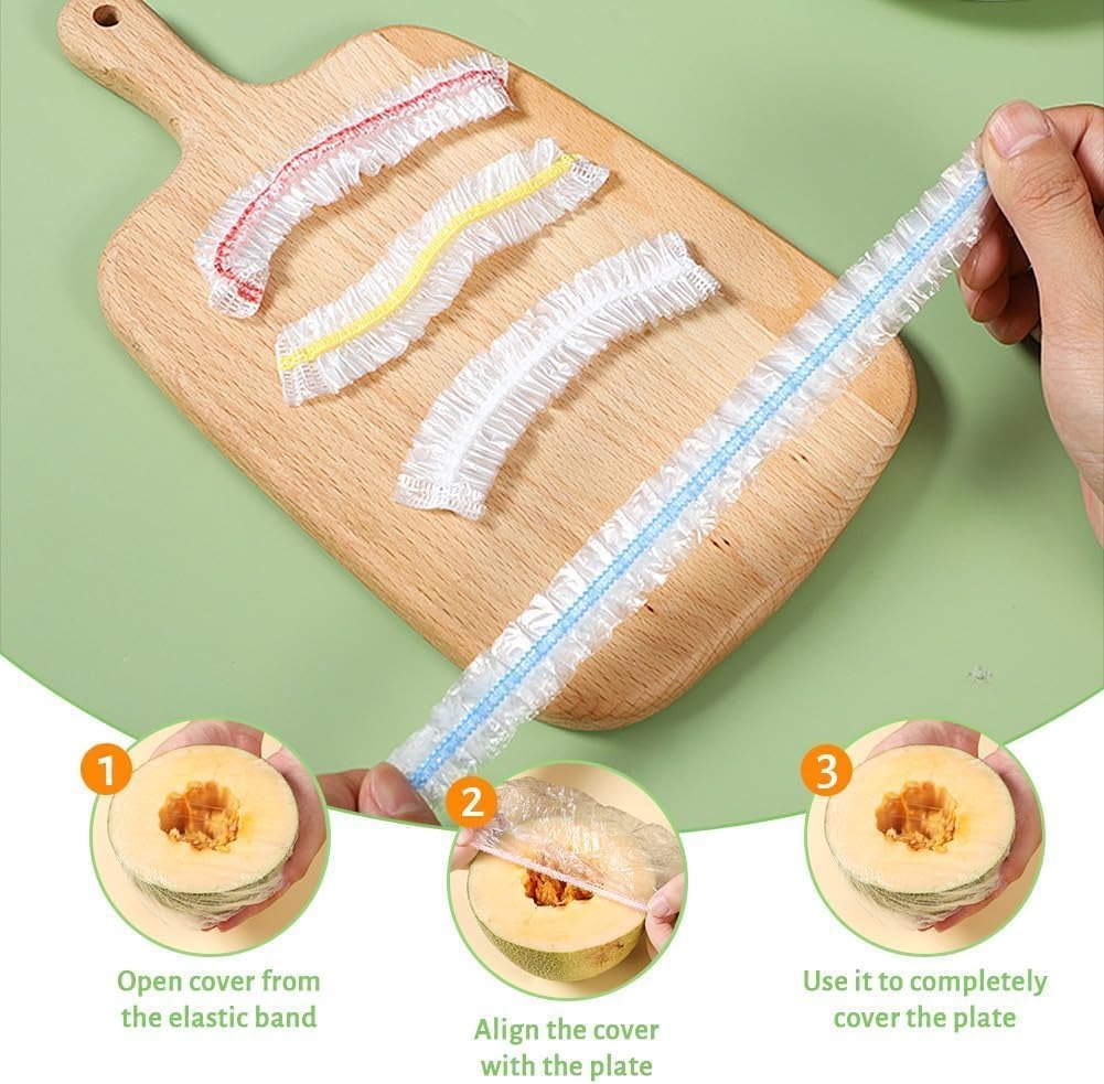 100pcs Disposable Plastic Wrap - Best Food Storage ulasan dan harga