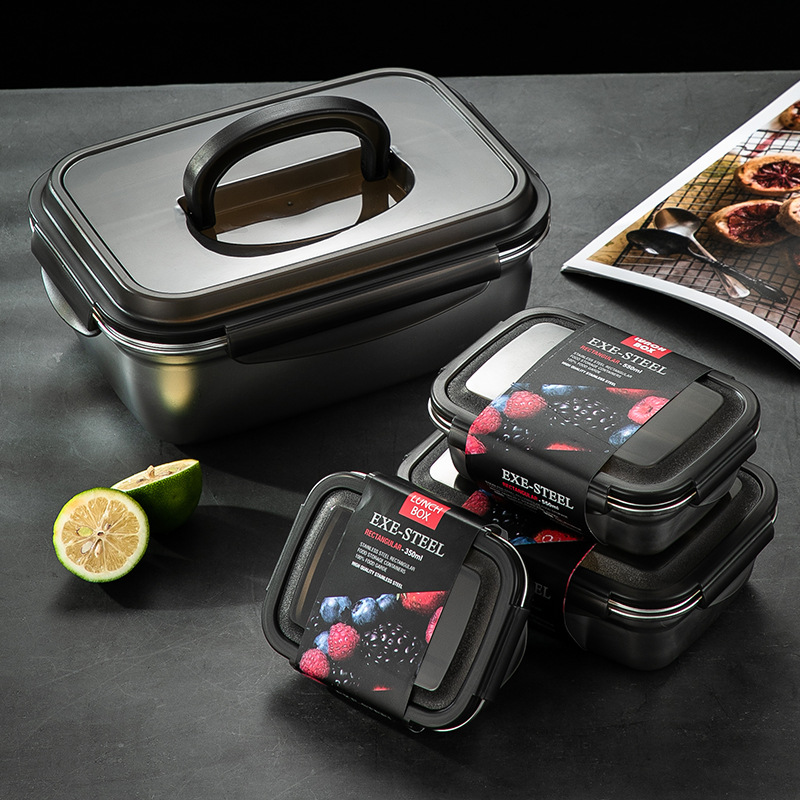 Large Capacity Stainless Steel - Food Storage Containers Xl ulasan dan harga