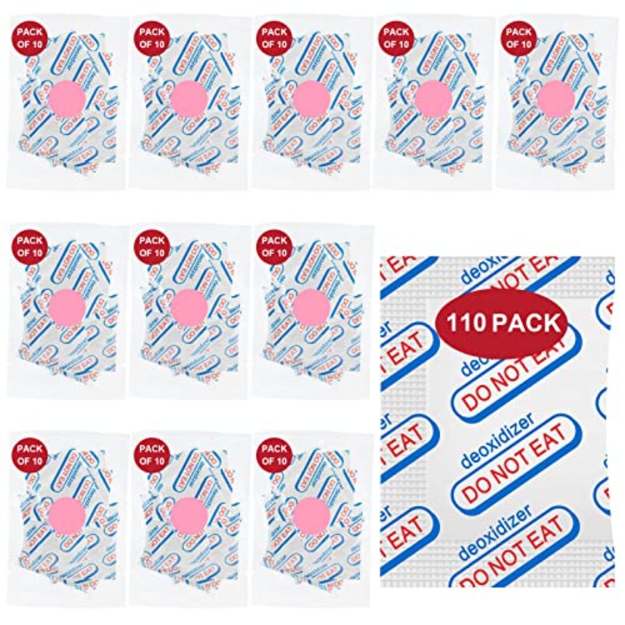 110 Packs 100CC Food Grade Oxy - Food Storage Oxygen Absorbers ulasan dan harga