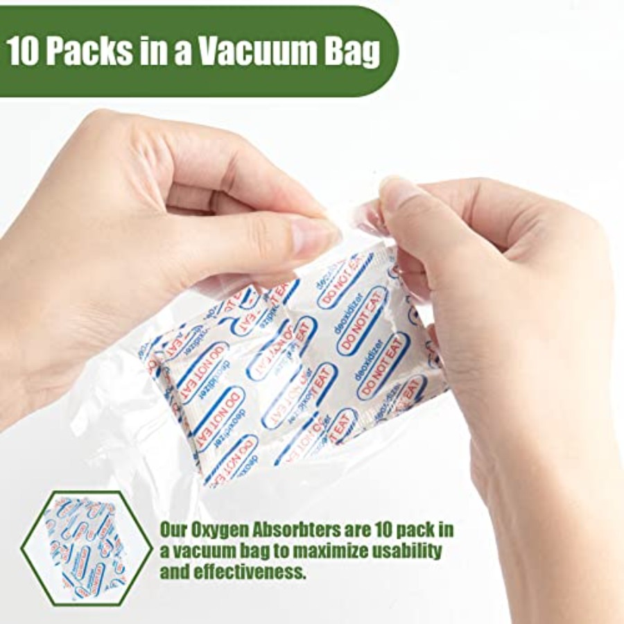 110 Packs 100CC Food Grade Oxy - Food Storage Oxygen Absorbers ulasan dan harga
