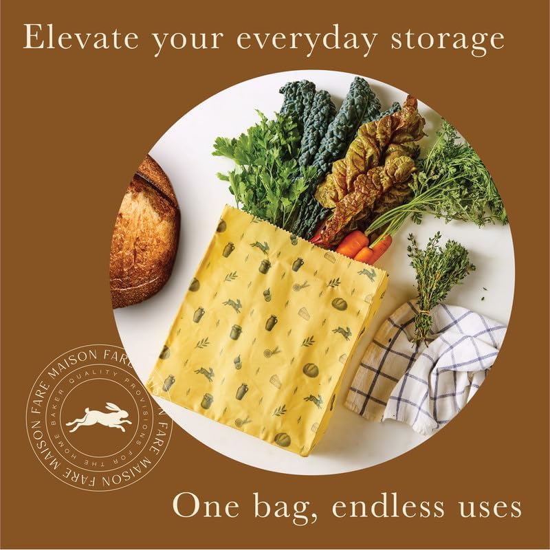 XL Beeswax Bag for Sourdough B - Food Storage Containers Xl ulasan dan harga