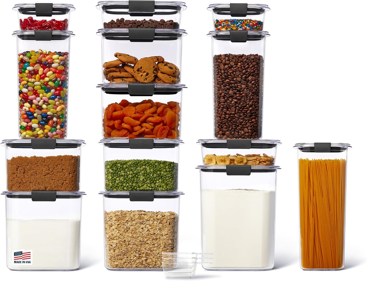 Brilliance 14-Piece Food Stora - Food Storage Pantry ulasan dan harga