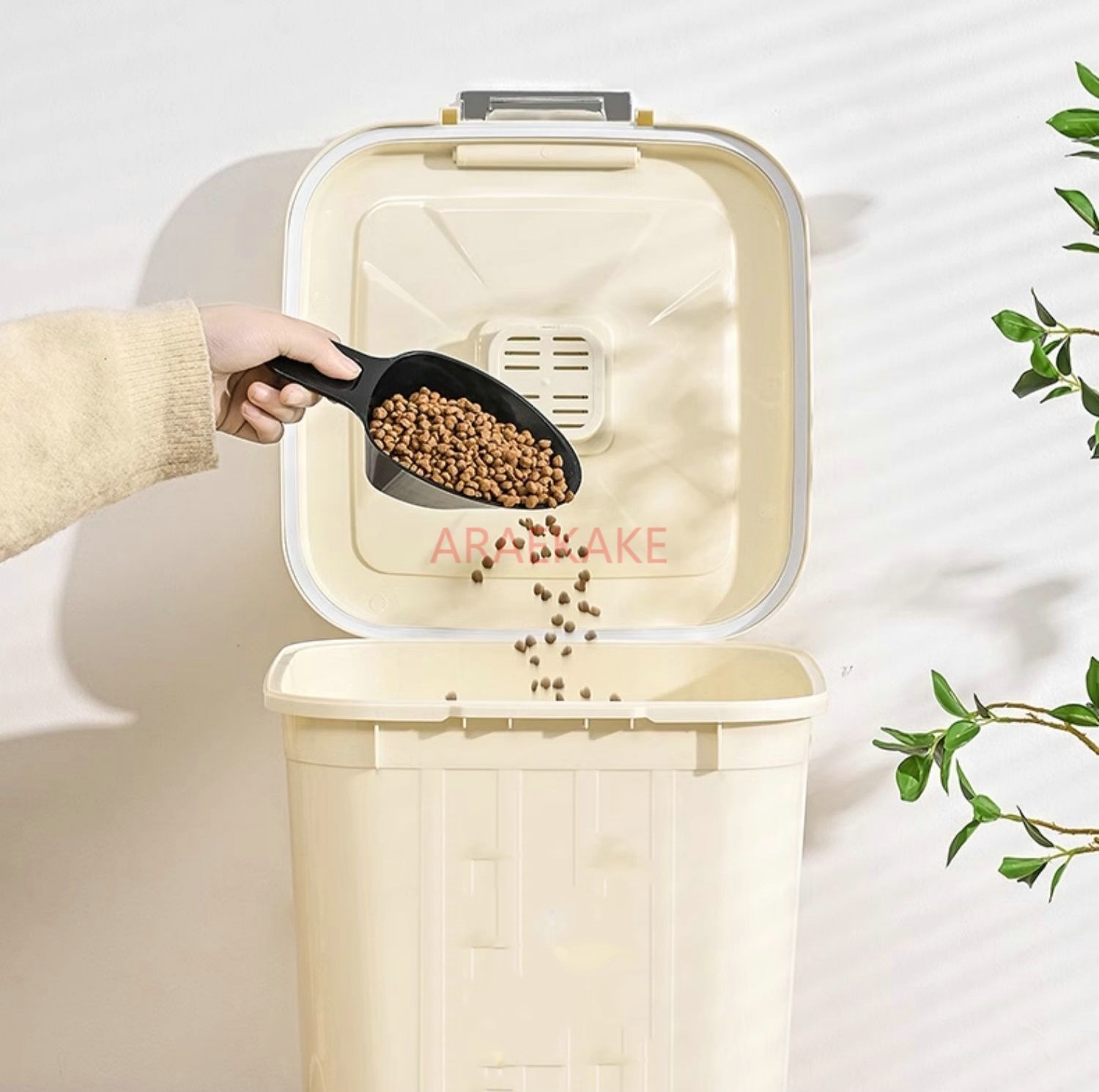 Cat food storage bucket, dog f - Food Storage For Dog ulasan dan harga