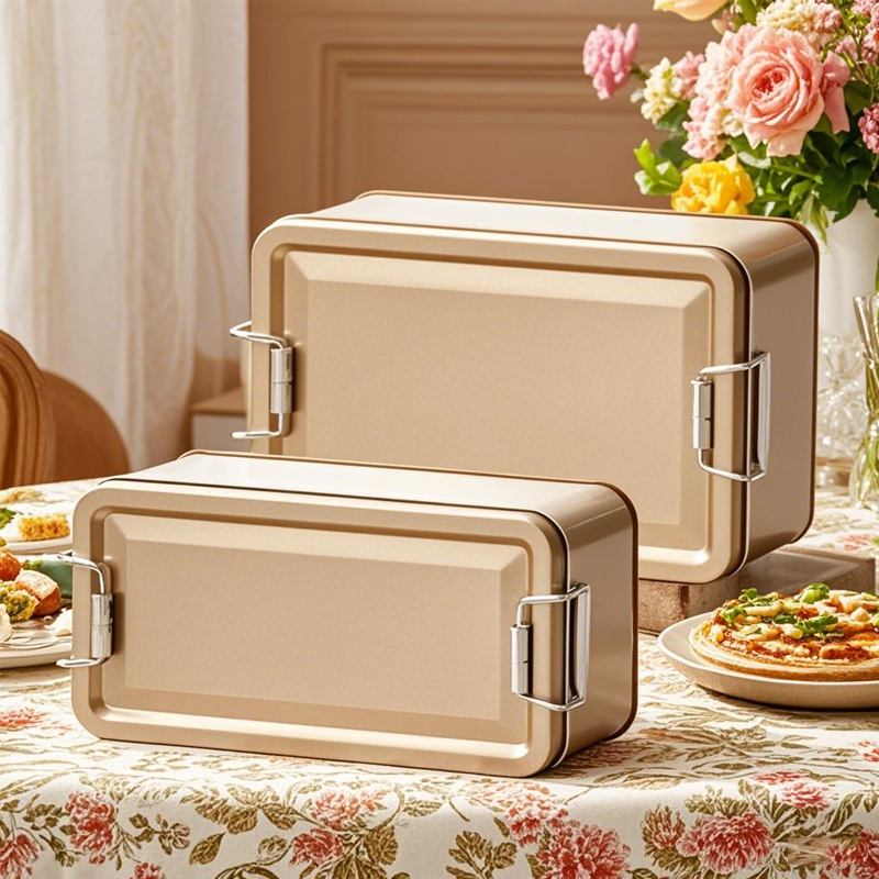 Rectangular Iron Box With Lid  - Food Storage Containers Xl ulasan dan harga