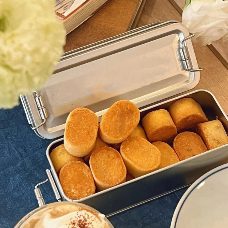 Rectangular Iron Box With Lid  - Food Storage Containers Xl ulasan dan harga