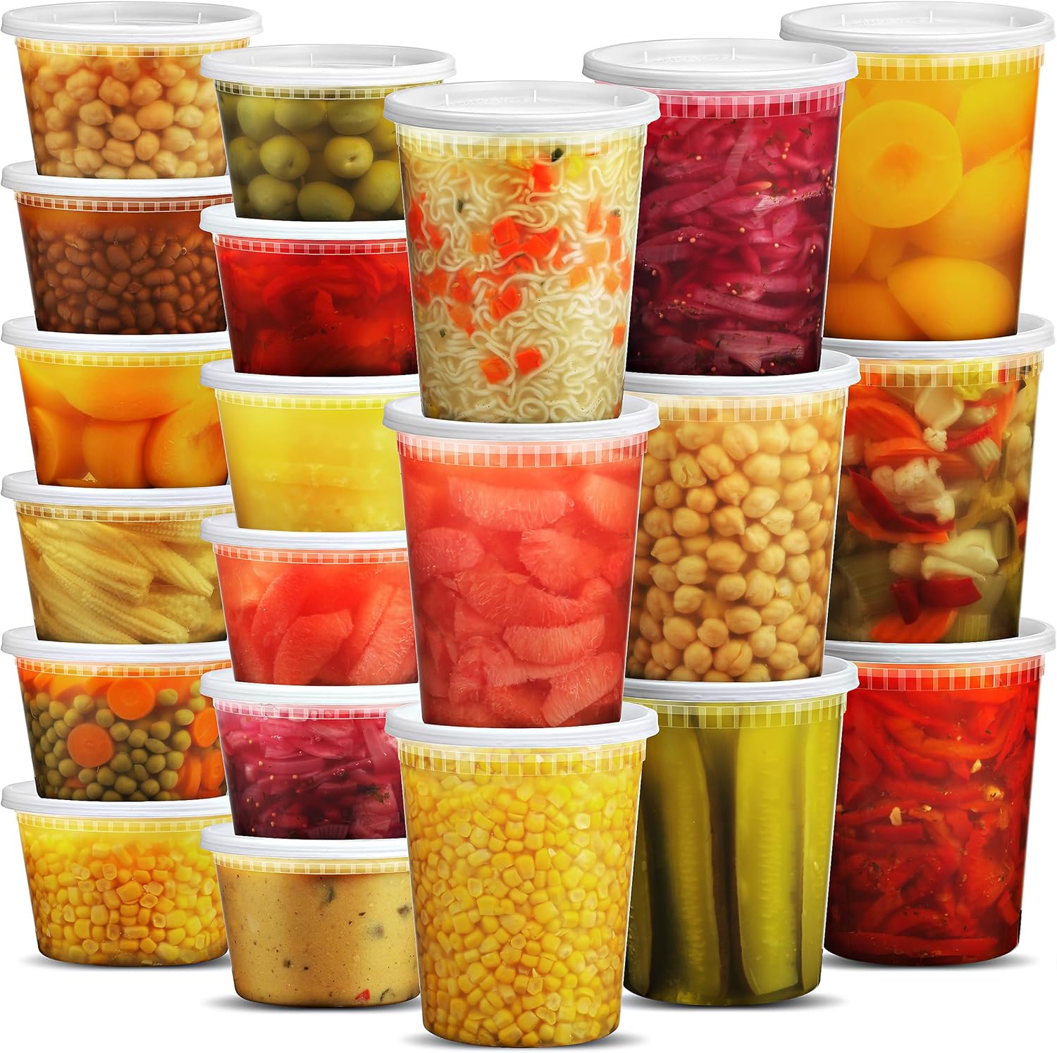 Deli Food Storage Containers w - Food Storage Quart Containers ulasan dan harga
