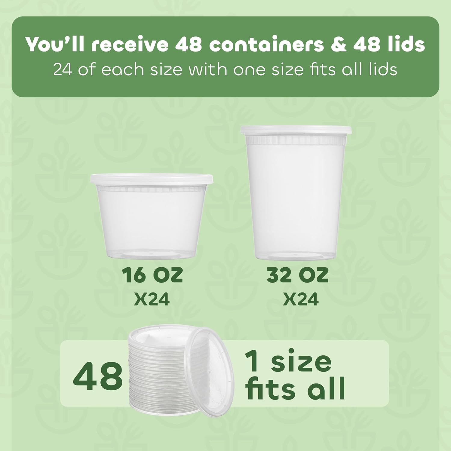 Deli Food Storage Containers w - Food Storage Quart Containers ulasan dan harga