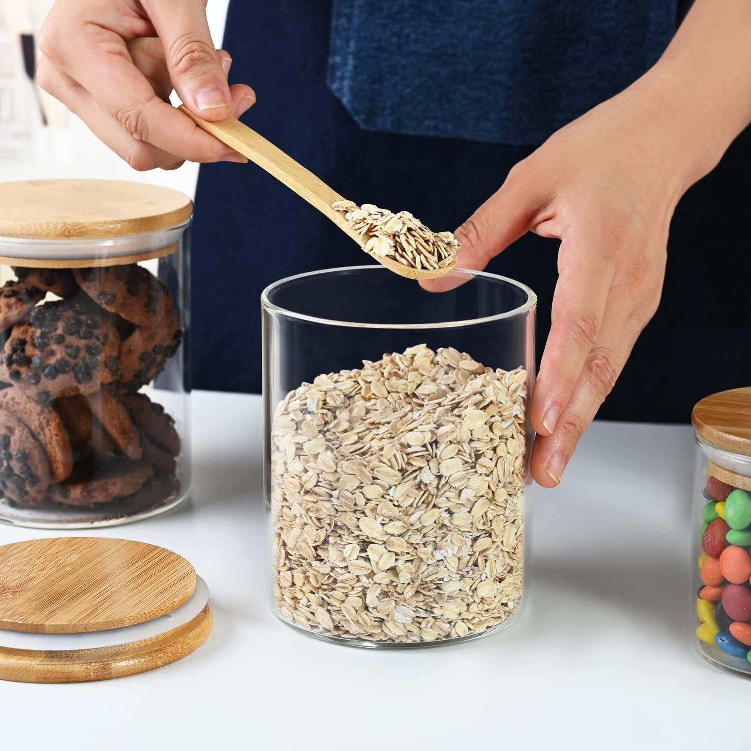 umieo Glass Food Storage Conta - Food Storage Containers Glass ulasan dan harga