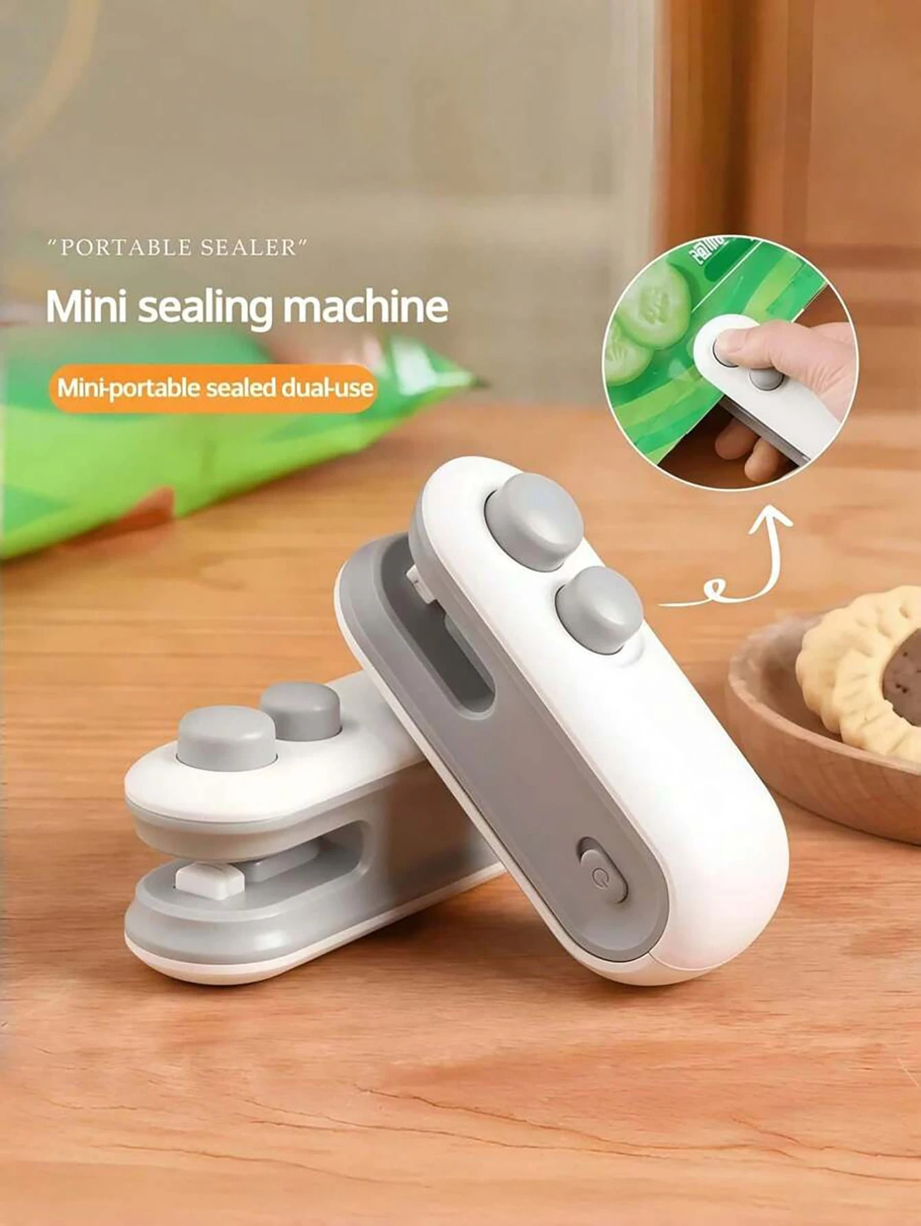 Mini Portable Snack Bag Sealer - Food Storage Plastic Bag ulasan dan harga