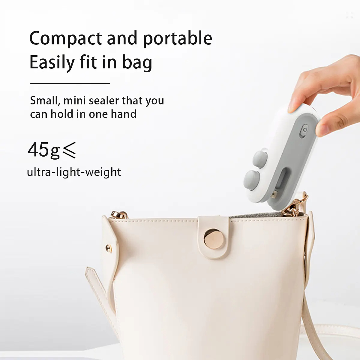 Mini Portable Snack Bag Sealer - Food Storage Plastic Bag ulasan dan harga
