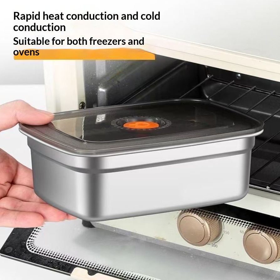 Large Capacity Stainless Steel - Food Storage Containers Xl ulasan dan harga