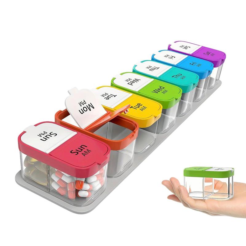1PCS Large 7 Day Pill Organize - Food Storage Containers Xl ulasan dan harga