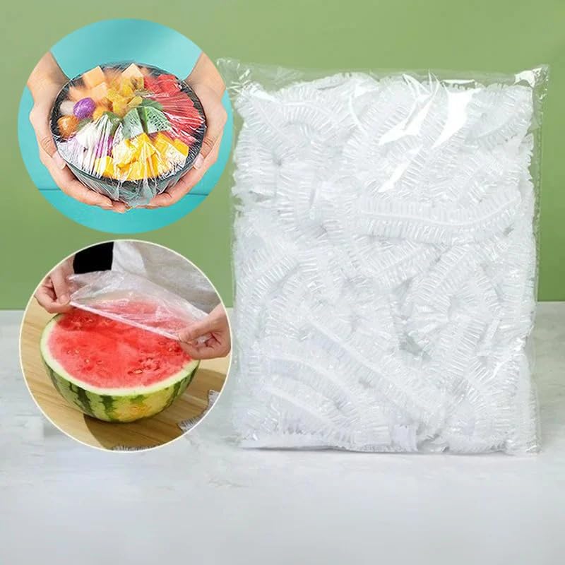 300PCS Elastic Food Covers, St - Food Storage Plastic Bag ulasan dan harga