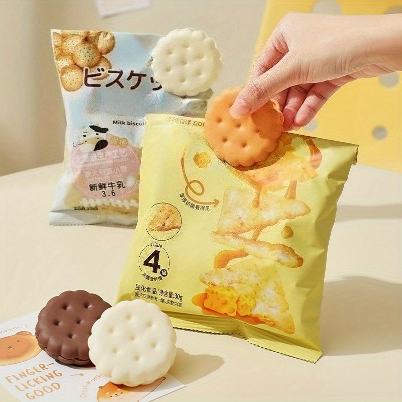 2pcs White/Yellow Cookie-Shape - Food Storage Yellow ulasan dan harga