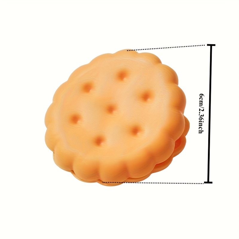 2pcs White/Yellow Cookie-Shape - Food Storage Yellow ulasan dan harga