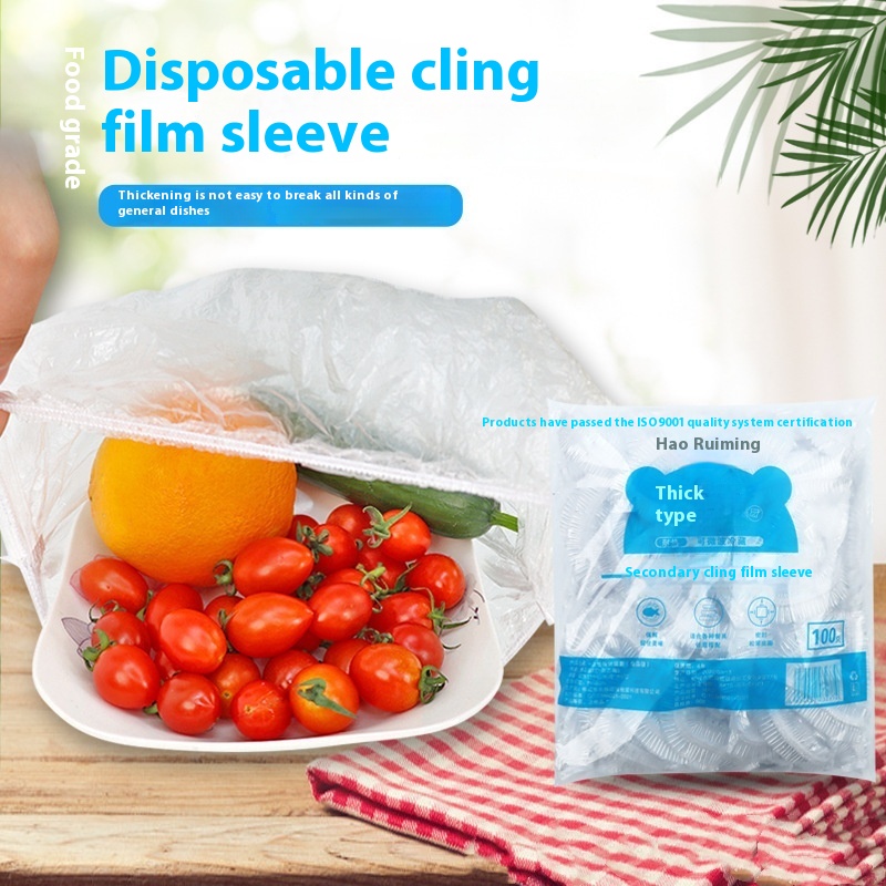 100pcs disposable food wrap, f - Food Storage Plastic Bag ulasan dan harga