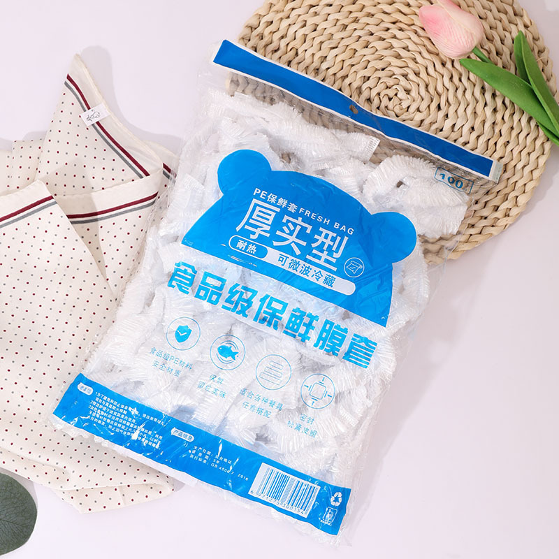 100pcs disposable food wrap, f - Food Storage Plastic Bag ulasan dan harga