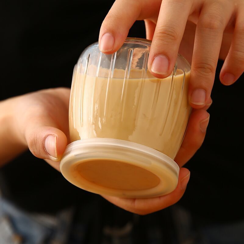 5pc Yogurt Pudding Glass Jar W - Food Storage Yogurt ulasan dan harga