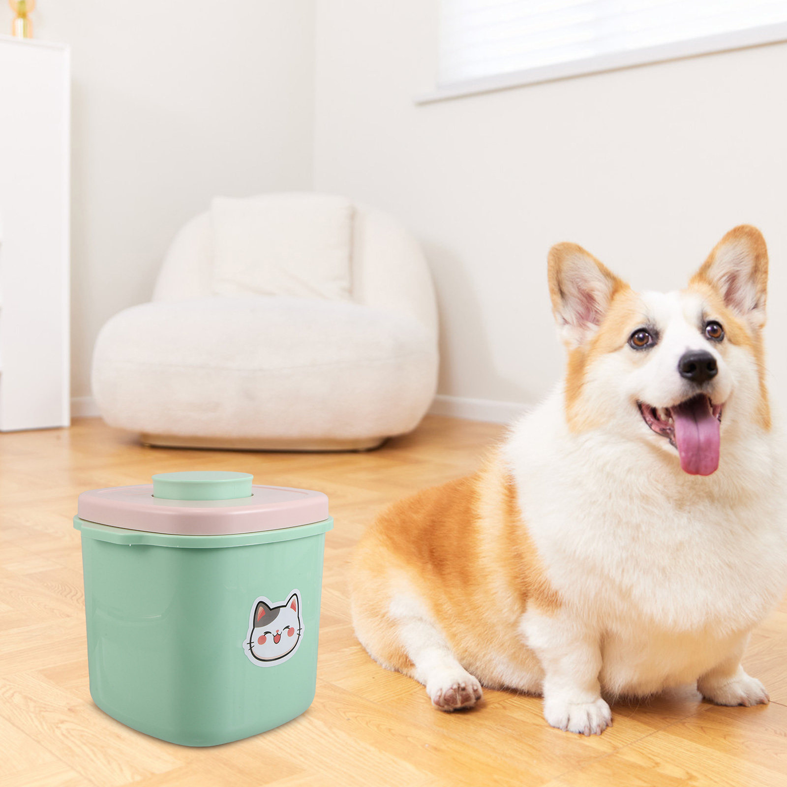 Dog Cat Food Storage Bin Airti - Food Storage For Dog ulasan dan harga