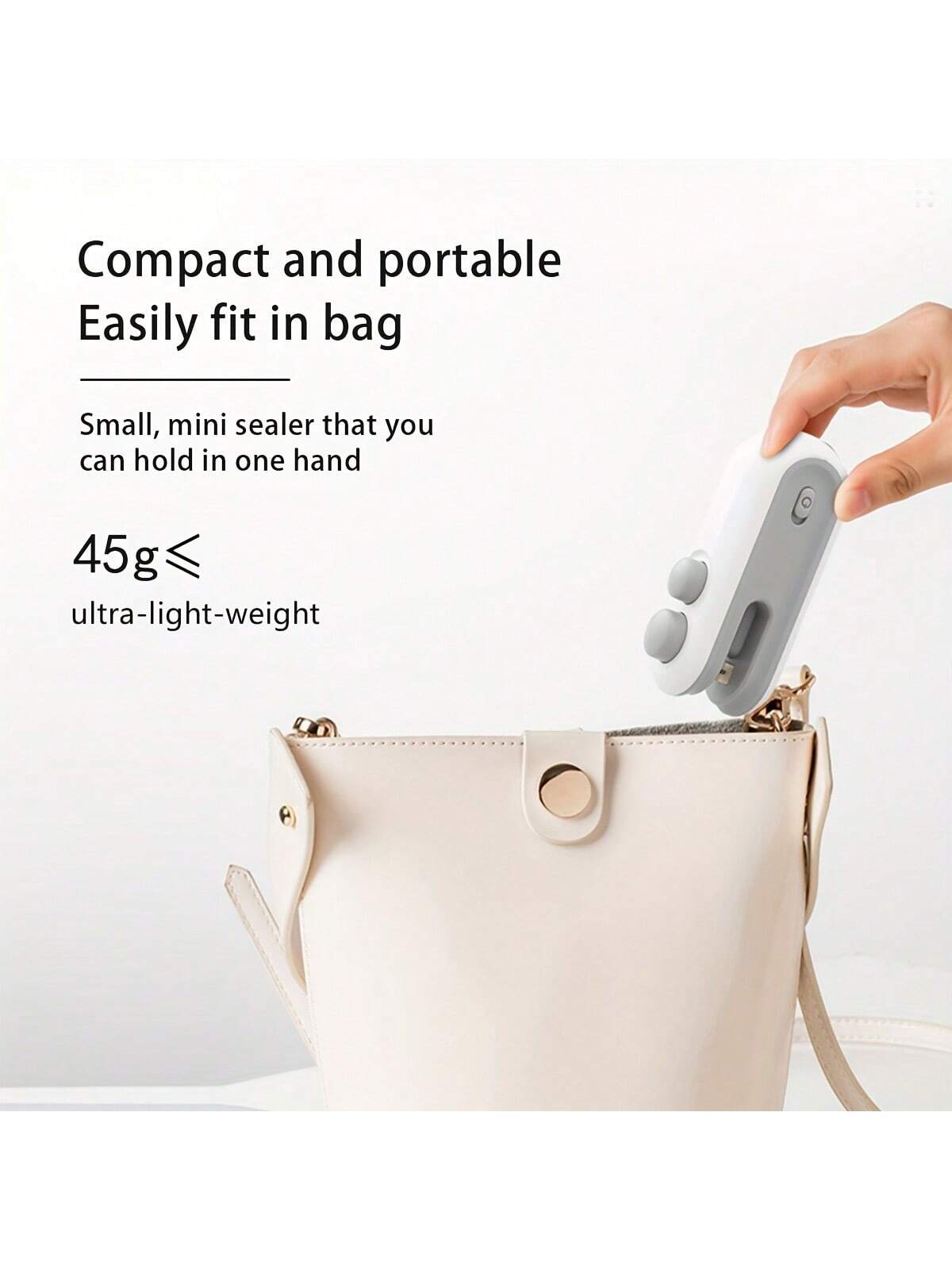 1pc Mini Snack Bag Sealing Mac - Food Storage Keep Hot ulasan dan harga