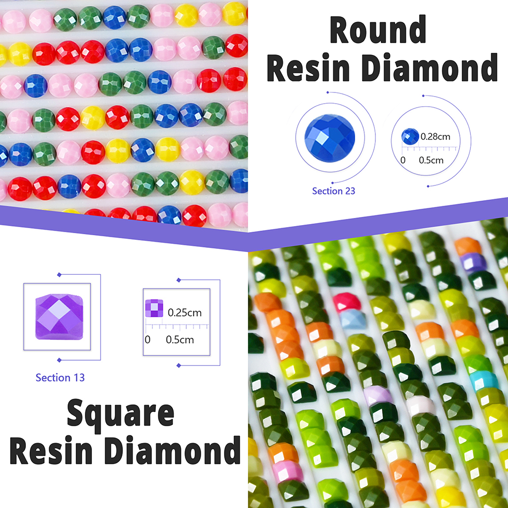 Resin Fairy Dust AB Bread Food - Food Storage For Restaurant ulasan dan harga