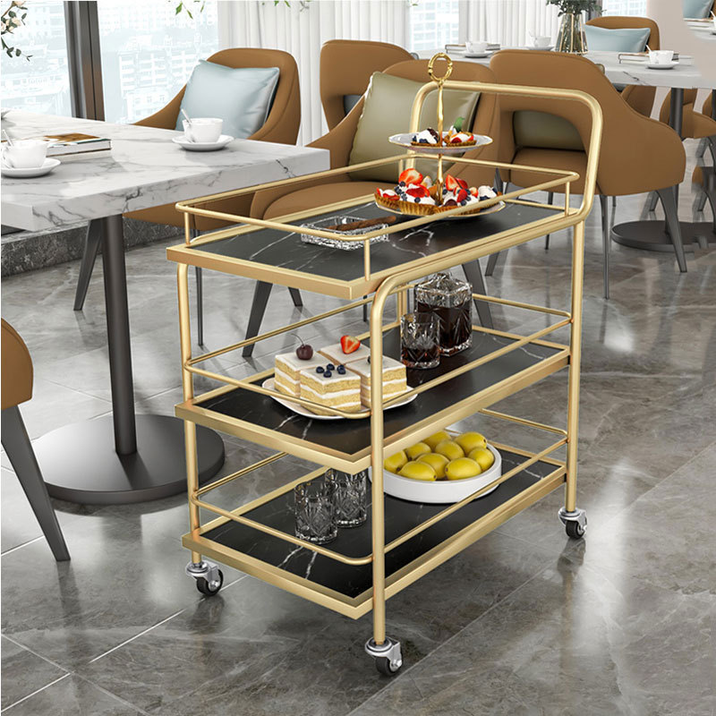 PYH mobile trolley, light luxu - Food Storage For Restaurant ulasan dan harga