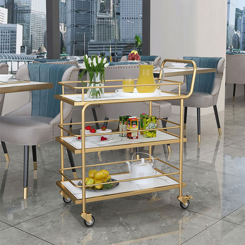 PYH mobile trolley, light luxu - Food Storage For Restaurant ulasan dan harga