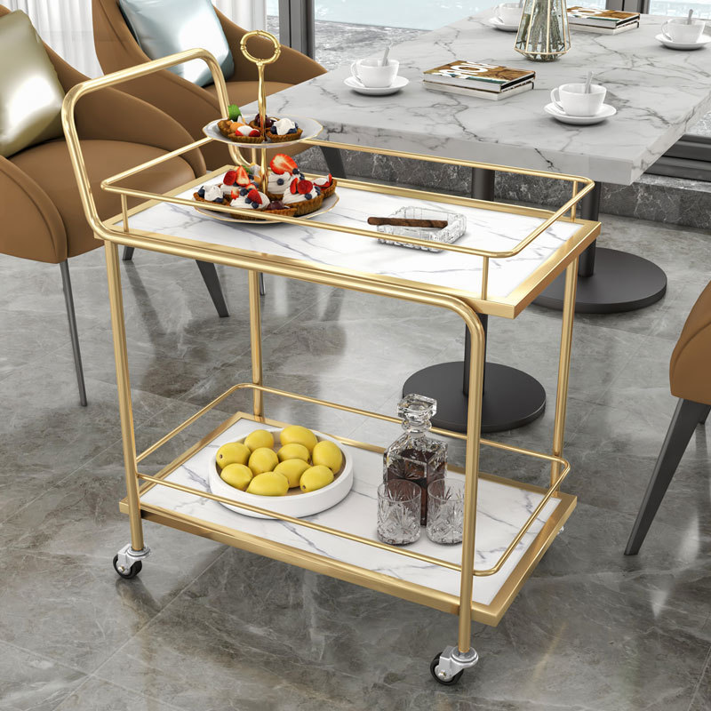 PYH mobile trolley, light luxu - Food Storage For Restaurant ulasan dan harga
