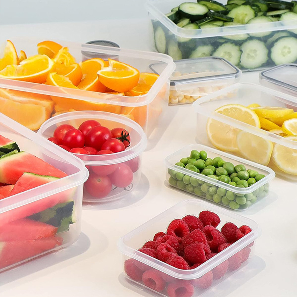 24Pcs/set Food Storage Box Set - Food Storage Jar Set ulasan dan harga