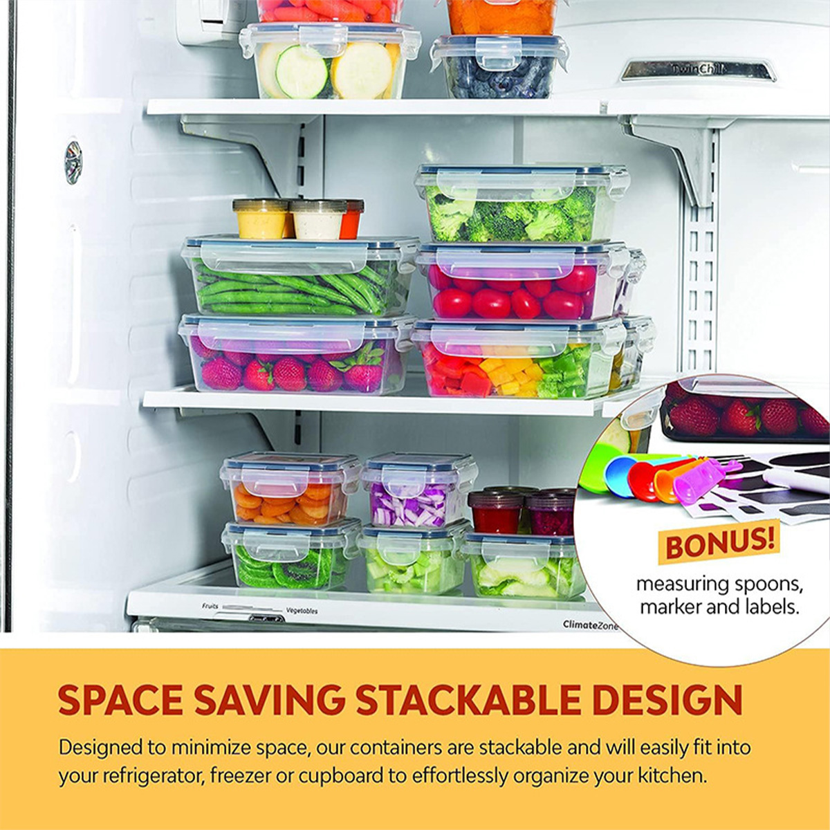 24Pcs/set Food Storage Box Set - Food Storage Jar Set ulasan dan harga