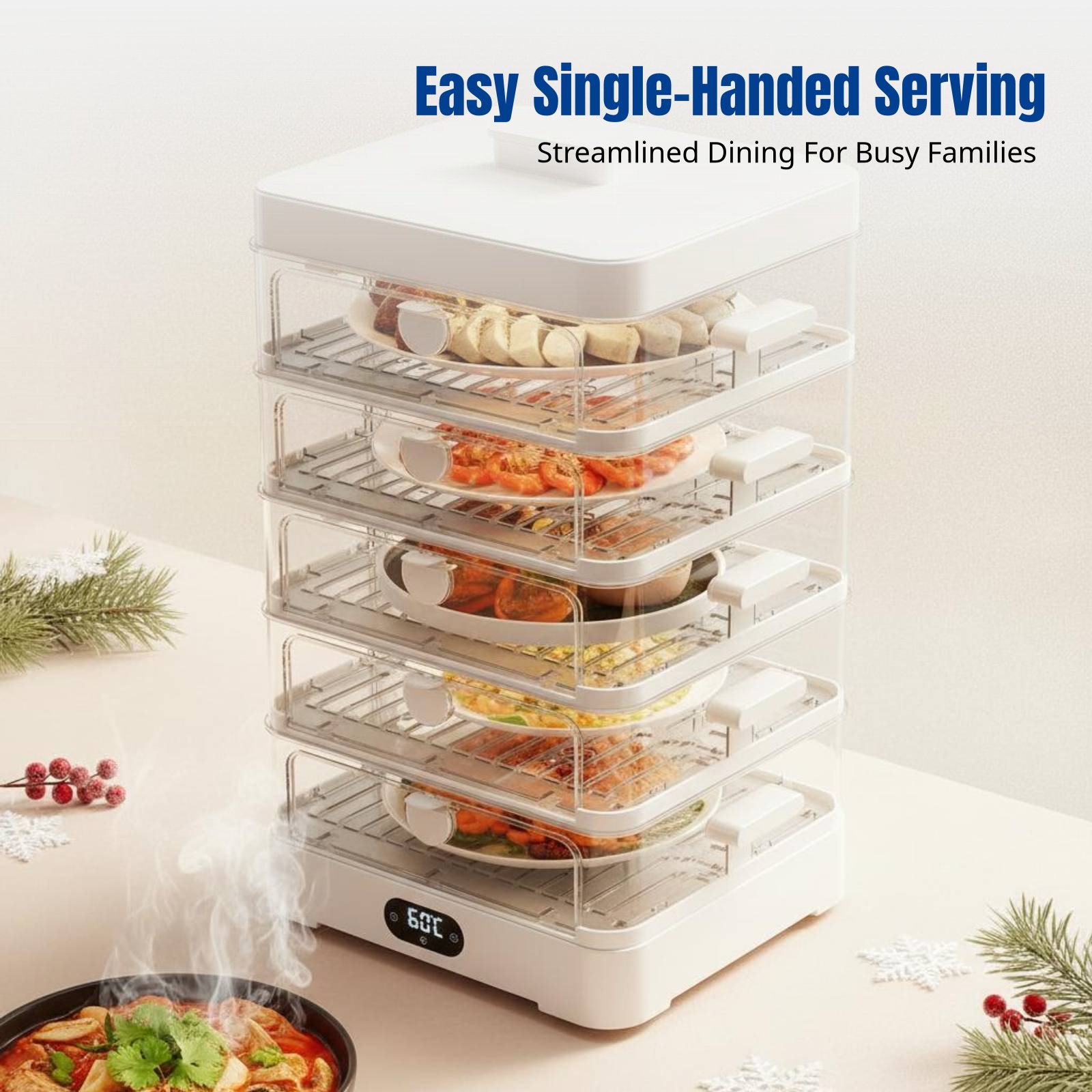 Electric Food Warmer Cover, In - Food Storage Home ulasan dan harga