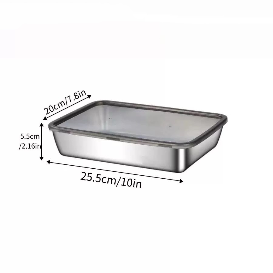 2026 3pcs 5pcs Stainless Steel - Food Storage Home ulasan dan harga