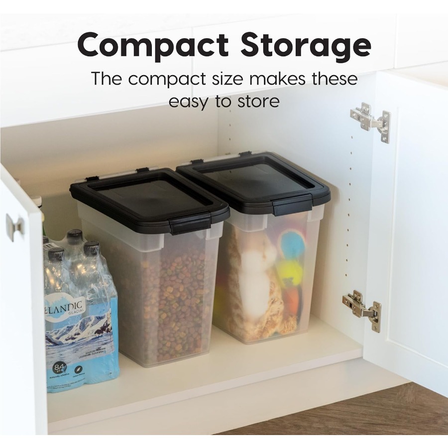 IRIS 10 Lbs. Airtight Pet Food - Food Storage For Dog ulasan dan harga