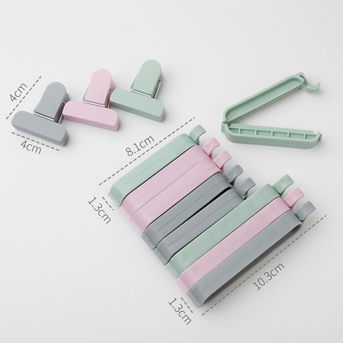 12pcs Plastic Bag Clips Sealin - Food Storage Plastic Bag ulasan dan harga