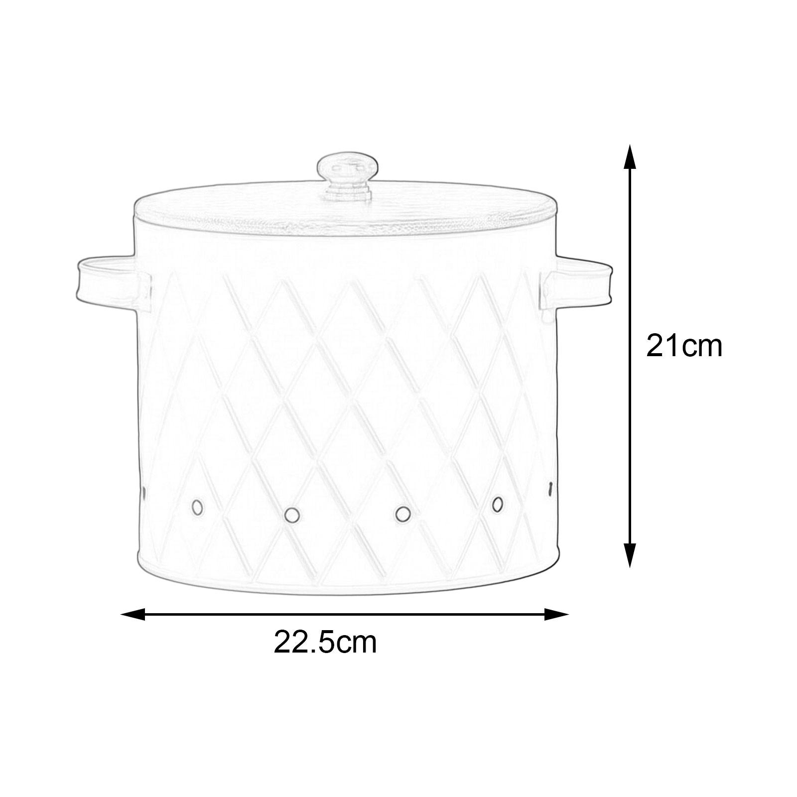 Potato Storage Tin Vintage Fre - Food Storage For Restaurant ulasan dan harga