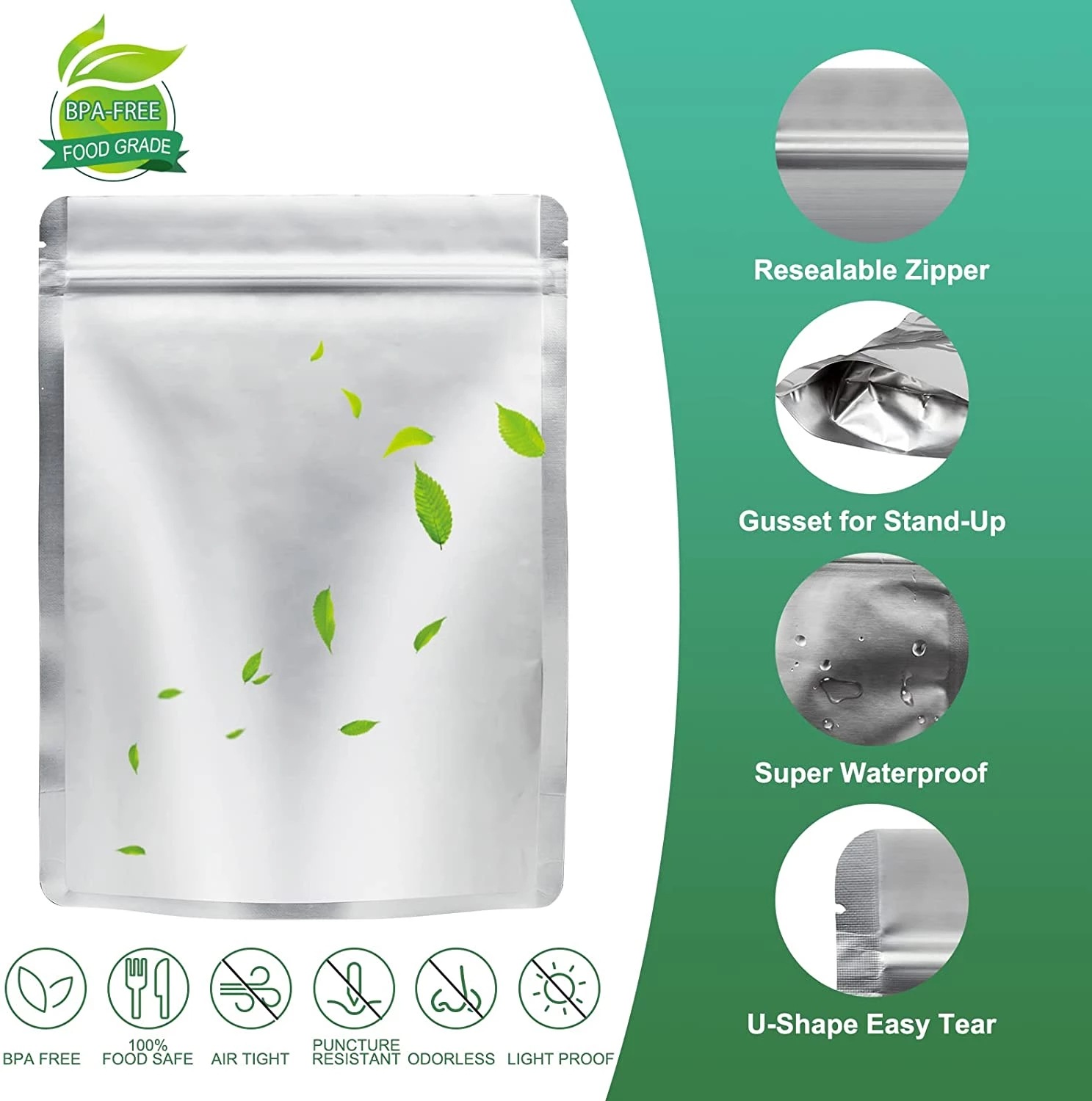 50Pack Aluminum Foil Package B - Food Storage Oxygen Absorbers ulasan dan harga