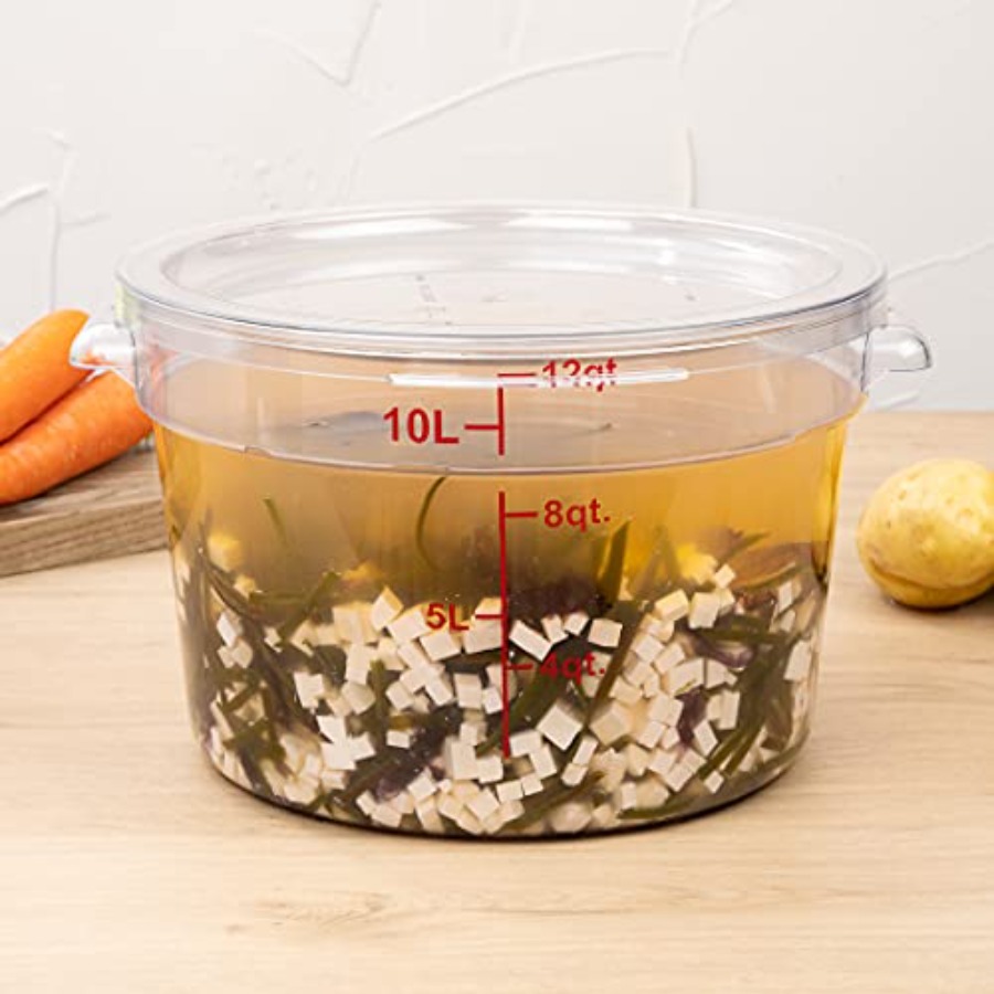 Met Lux 12 Quart Food Storage  - Food Storage Quart Containers ulasan dan harga