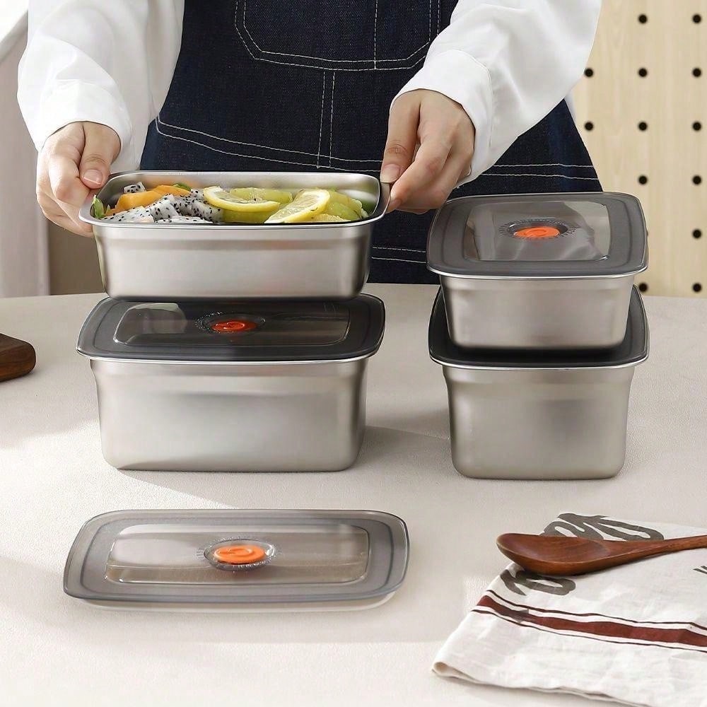 Buy 2 Get 1 Free 3 Pack Stainl - Food Storage Pantry ulasan dan harga