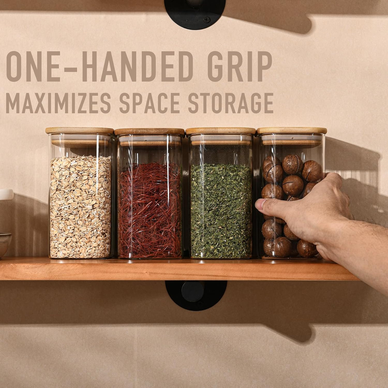 37oz Rectangle Airtight Glass  - Food Storage Pantry ulasan dan harga